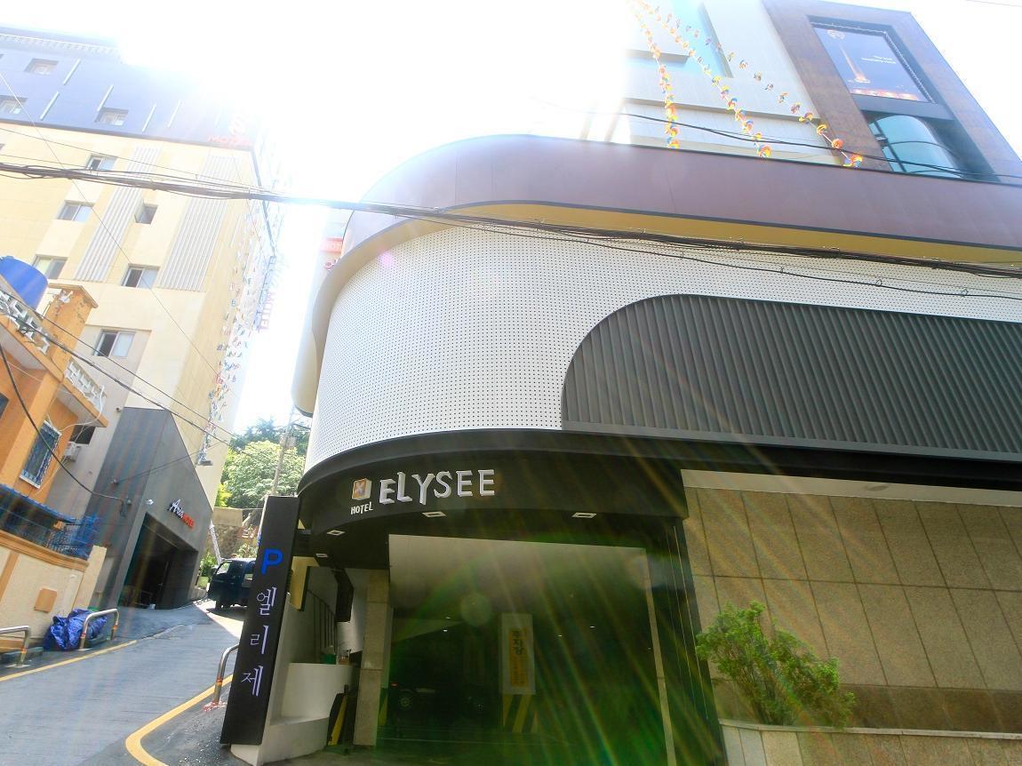 Elysee Hotel Busan Bagian luar foto